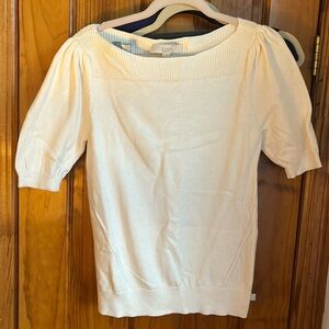 Never worn cotton sweater cream